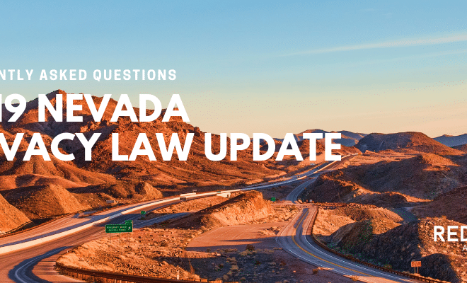 New 2019 Nevada Privacy Law Update