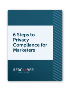 6 Steps to Privacy Compliance for Marketers Book cover